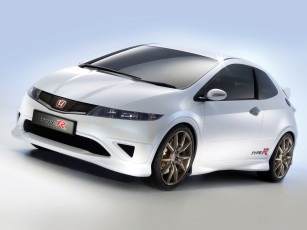 Картинка автомобили honda 2006 concept type-r civic