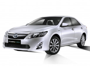 Картинка автомобили toyota светлый 2011 hybrid jp-spec camry