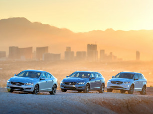 Картинка автомобили volvo синий