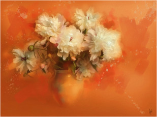 Картинка рисованные цветы