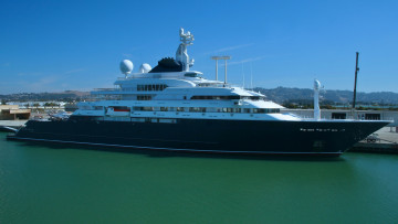 Картинка корабли Яхты яхта причал