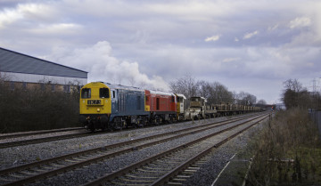 обоя техника, поезда, рельсы, локомотив