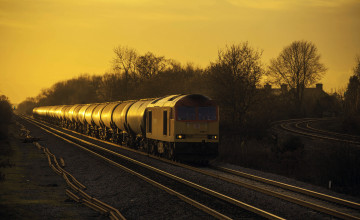 Картинка техника поезда локомотив рельсы