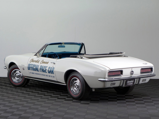 Обои картинки фото автомобили, camaro, convertible, rs-ss, pace, car, 500, indy, chevrolet