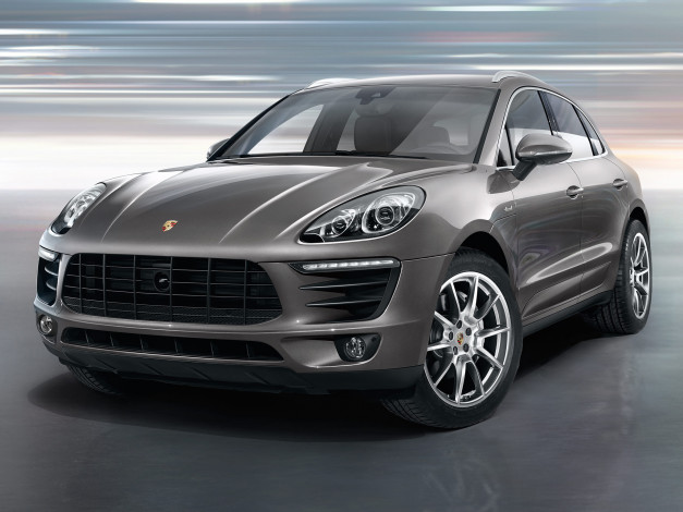 Обои картинки фото автомобили, porsche, 2014г, diesel, macan, s
