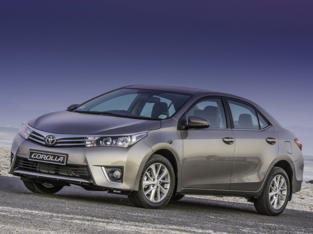 Обои картинки фото автомобили, toyota, 2014, za-spec, corolla