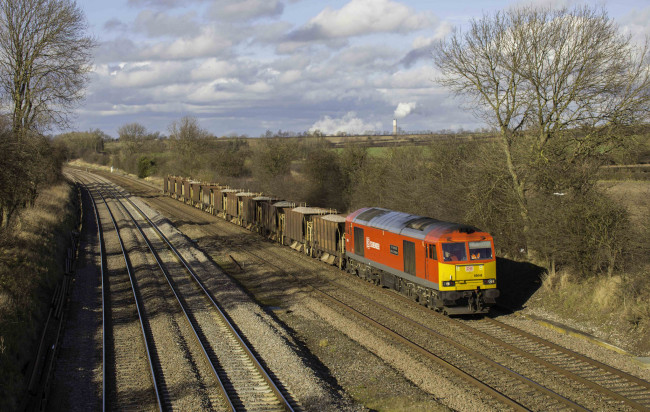 Обои картинки фото техника, поезда, локомотив, рельсы