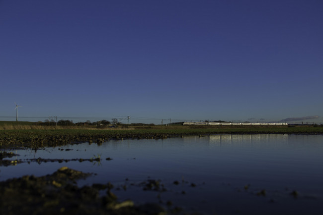 Обои картинки фото техника, поезда, локомотив, рельсы