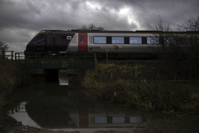 Обои картинки фото техника, поезда, рельсы, локомотив