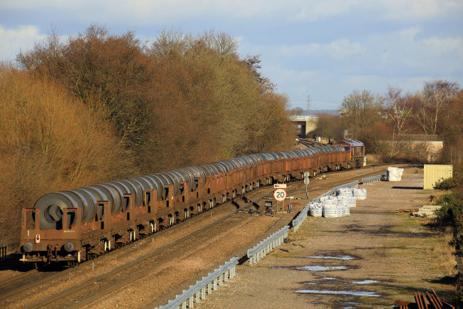 Обои картинки фото техника, поезда, рельсы, локомотив