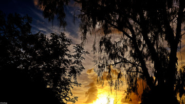 Картинка природа восходы закаты вечер