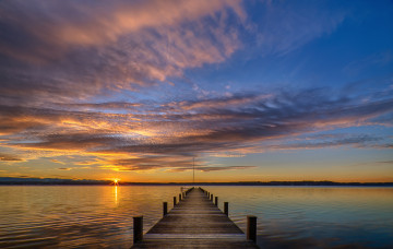 Картинка природа восходы закаты солнце заря