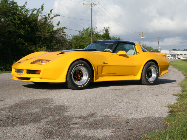 Обои картинки фото greenwood corvette stingray, автомобили, corvette