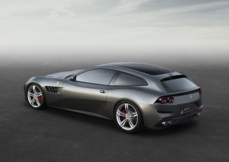 обоя автомобили, ferrari, темный, 2016г, gtc4lusso