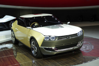 обоя 2013 nissan idx freeflow concept, автомобили, выставки и уличные фото, жёлтый, выставка, автомобиль, concept, 2013, nissan, idx, freeflow