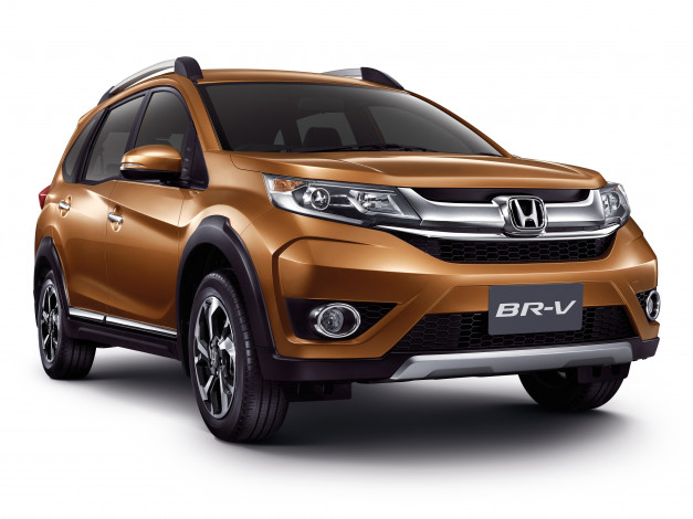 Обои картинки фото автомобили, honda, 2016г, in-spec, br-v