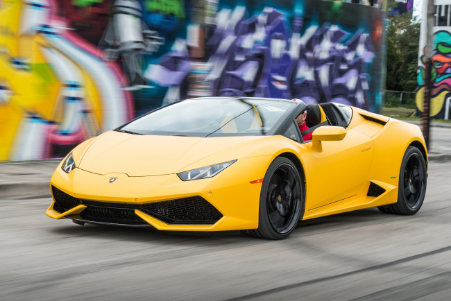 Обои картинки фото автомобили, lamborghini, huracаn, lp, 610-4, spyder, us-spec, lb724, 2015г
