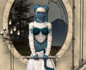 Картинка 3д+графика существа+ creatures фон взгляд халк