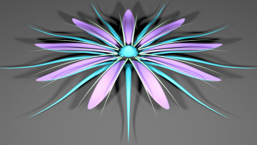 Картинка 3д+графика цветы+ flowers фон цвета узор