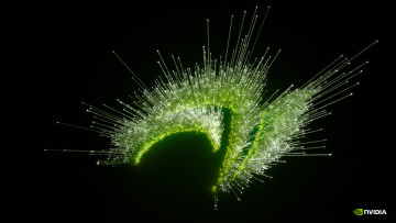 Картинка компьютеры nvidia фон логотип