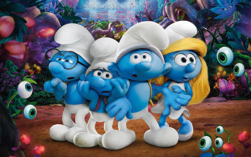 Картинка мультфильмы smurfs +the+lost+village the lost village