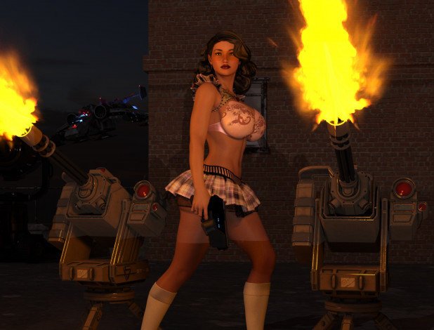 Обои картинки фото 3д графика, фантазия , fantasy, девушка, взгляд, фон