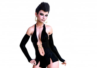 Картинка 3д+графика люди+ people девушка фон взгляд