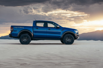 Картинка ford+ranger+raptor+ 2019 автомобили ford ranger raptor пустыня форд вид сбоку пикап профиль рейнджер