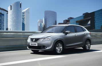 Картинка suzuki+baleno+2015 автомобили suzuki металлик 2015 серый baleno