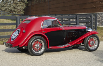 обоя mg nb magnette airline coupe by allingham 1935, автомобили, mg, nb, magnette, airline, coupe, allingham, 1935