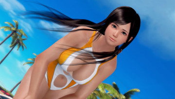 Картинка 3д+графика люди+ people девушка фон взгляд