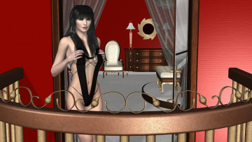 Картинка 3д+графика люди+ people взгляд девушка фон