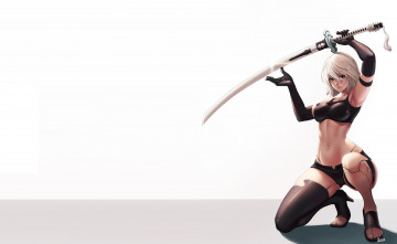 Картинка видео+игры nier +automata automata арт игра