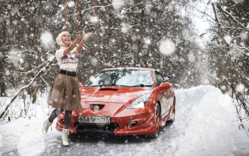 Картинка автомобили -авто+с+девушками toyota celica