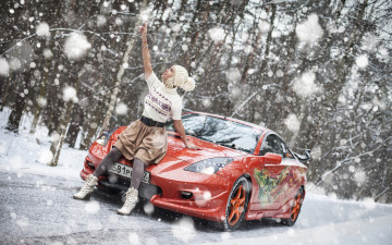 Картинка автомобили -авто+с+девушками toyota celica