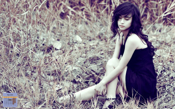 Картинка календари девушки 2018 растения