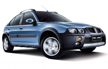 обоя mg 3sw 2008, автомобили, mg, 3sw, blue, 2008