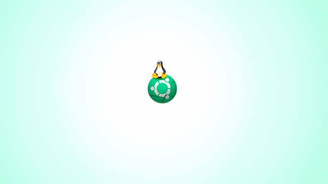 Обои картинки фото компьютеры, ubuntu linux, фон, логотип