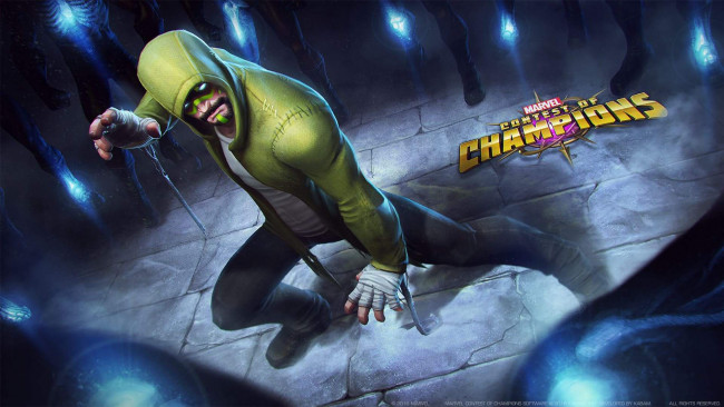 Обои картинки фото marvel,  contest of champions, видео игры, contest, of, champions, файтинг, action