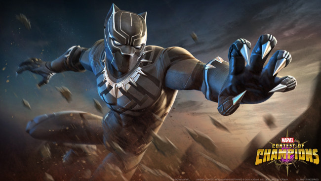 Обои картинки фото marvel,  contest of champions, видео игры, contest, of, champions, файтинг, action