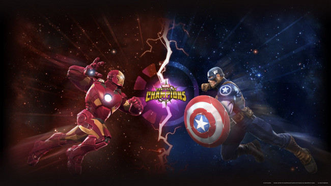 Обои картинки фото marvel,  contest of champions, видео игры, contest, of, champions, файтинг, action