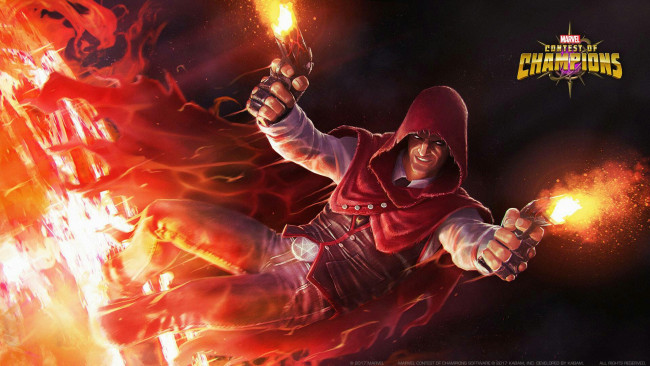 Обои картинки фото marvel,  contest of champions, видео игры, action, файтинг, contest, of, champions
