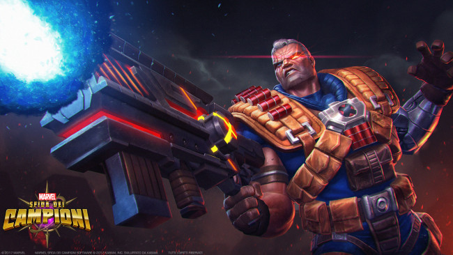 Обои картинки фото marvel,  contest of champions, видео игры, contest, of, champions, файтинг, action