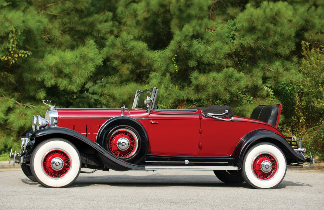 Обои картинки фото cadillac v12-370-a convertible coupe 1931, автомобили, cadillac, 1931, coupe, convertible, v12-370-a