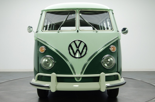 Обои картинки фото volkswagen t1 deluxe bus 1964, автомобили, volkswagen, bus, deluxe, 1964, t1