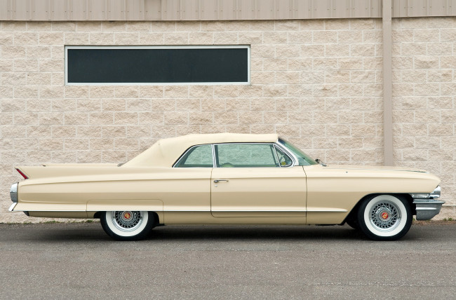 Обои картинки фото cadillac sixty two convertible 1962, автомобили, cadillac, sixty, two, convertible, 1962