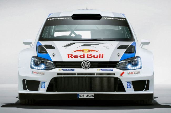 Обои картинки фото volkswagen polo r-wrc 2013, автомобили, volkswagen, r-wrc, 2013, polo