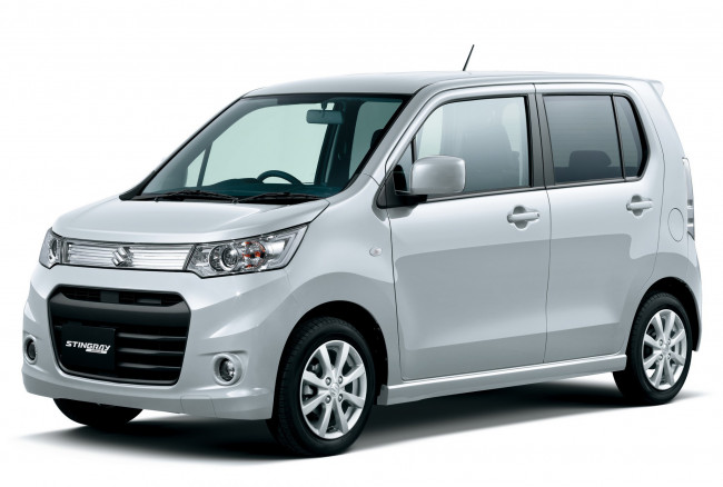 Обои картинки фото suzuki wagon r stingray-e 2012, автомобили, suzuki, r, 2012, wagon, stingray-e