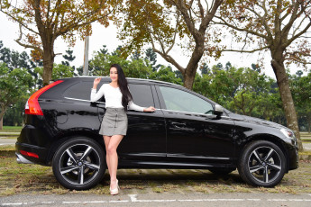 Картинка автомобили -авто+с+девушками автомобиль взгляд фон девушка