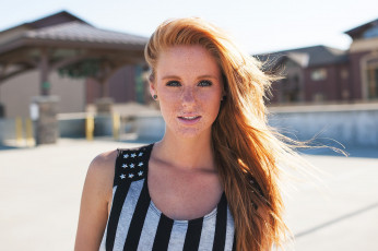 Картинка девушка девушки -unsort+ рыжеволосые+и+другие модель